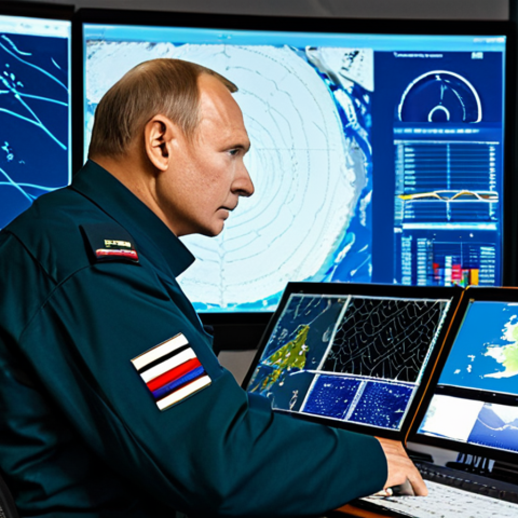 해군의 해양 기상 대응법 - Satellite Weather Analysis**

A Russian naval meteorologist, fully clothed in a professional uniform...