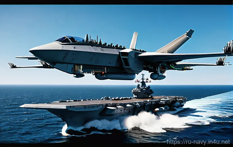 해군의 함대 방어 체계 - **Prompt:** A powerful naval destroyer, equipped with advanced Aegis-like combat systems, is dynamic...