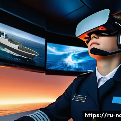 해군 군사 훈련 장비 - **Prompt 1: Immersive VR Storm Simulation on a Frigate Bridge**
    "A young naval cadet, approximat...